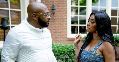 (l-r): Dennis McKinley and Porsha Williams