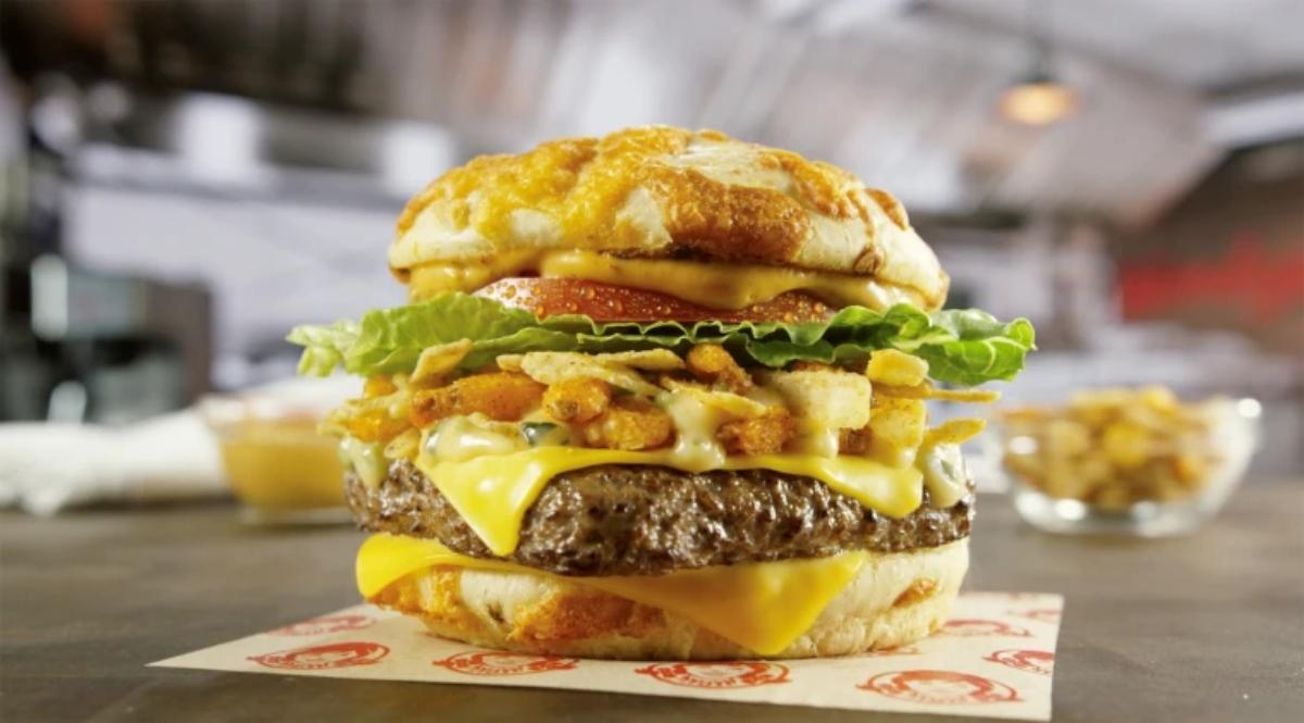 Wendy's Loaded Nacho Cheeseburger