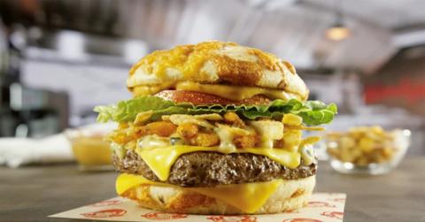 Wendy's Loaded Nacho Cheeseburger