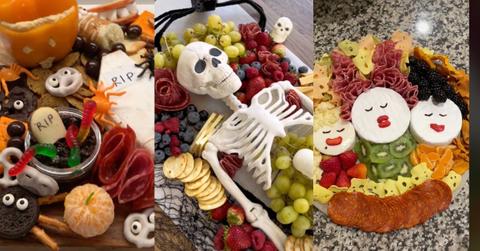 Easy Halloween Charcuterie TikTok Boards