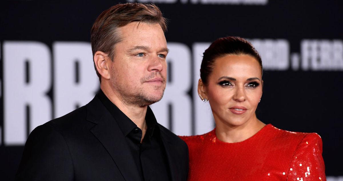 matt damon and wife