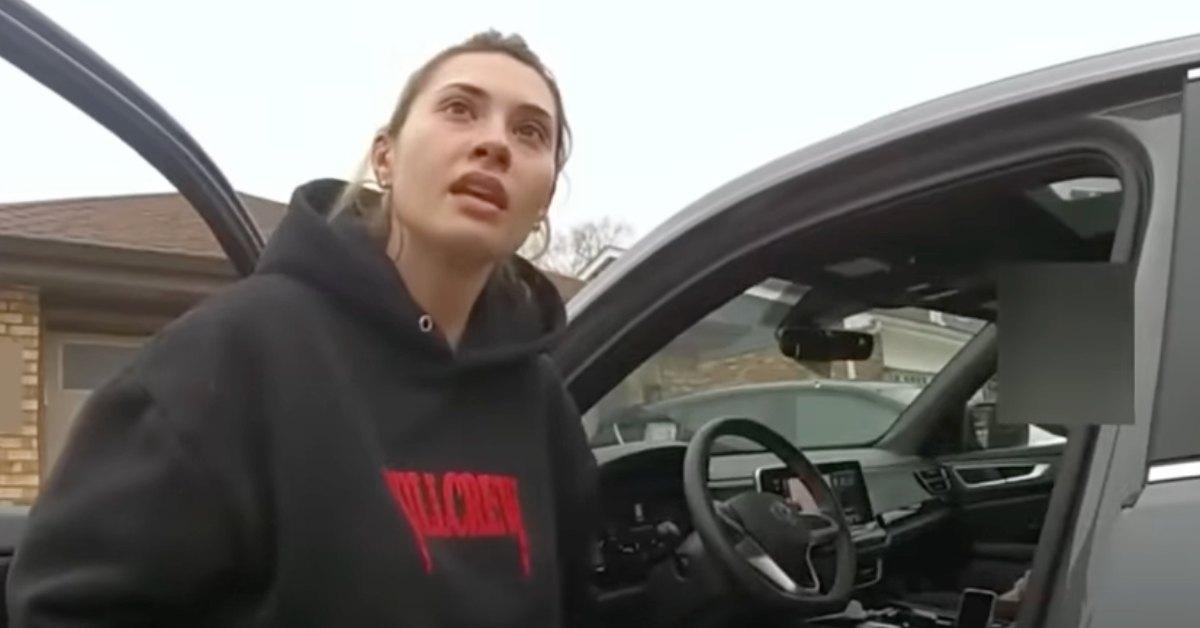 Body cam footage of Christina Formella being arrested in March 2025.