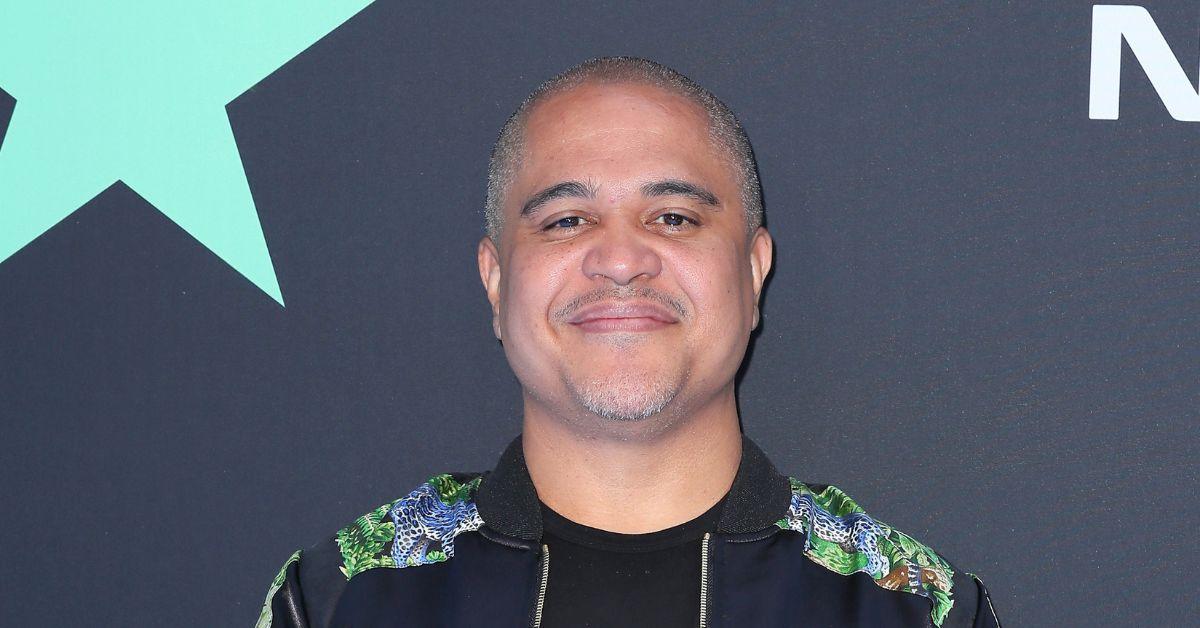 Irv Gotti smiling at a BET event. 