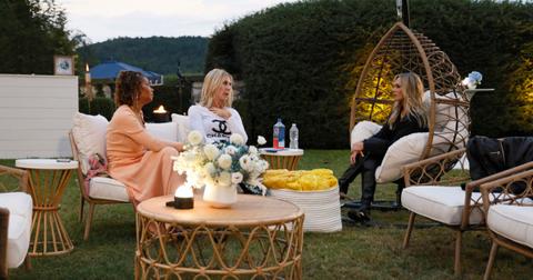 Eva Marcille, Vicki Gunvalson, and Tamra Judge on 'Real Housewives Ultimate Girls Trip'