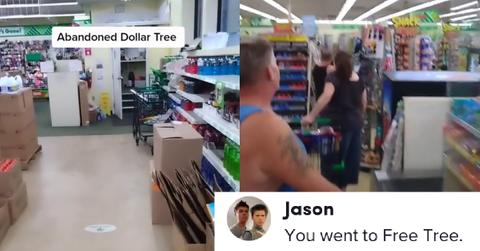 Abandoned Dollar Tree TikTok