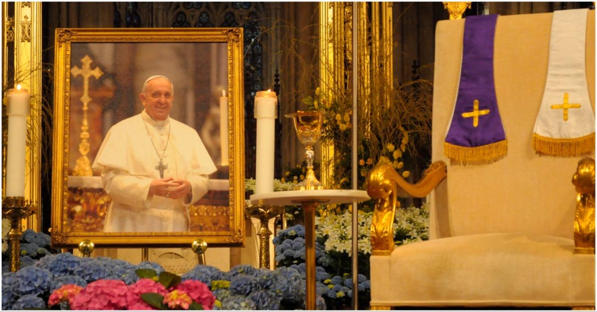 The memorial of Pope Francis