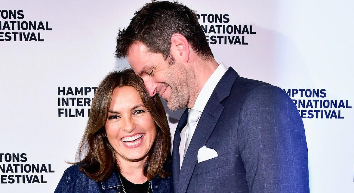 Mariska Hargitay and Peter Hermann