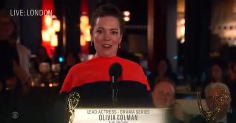 olivia Colman at 2021 Emmys