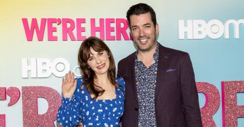 Zooey Deschanel and Jonathan Scott