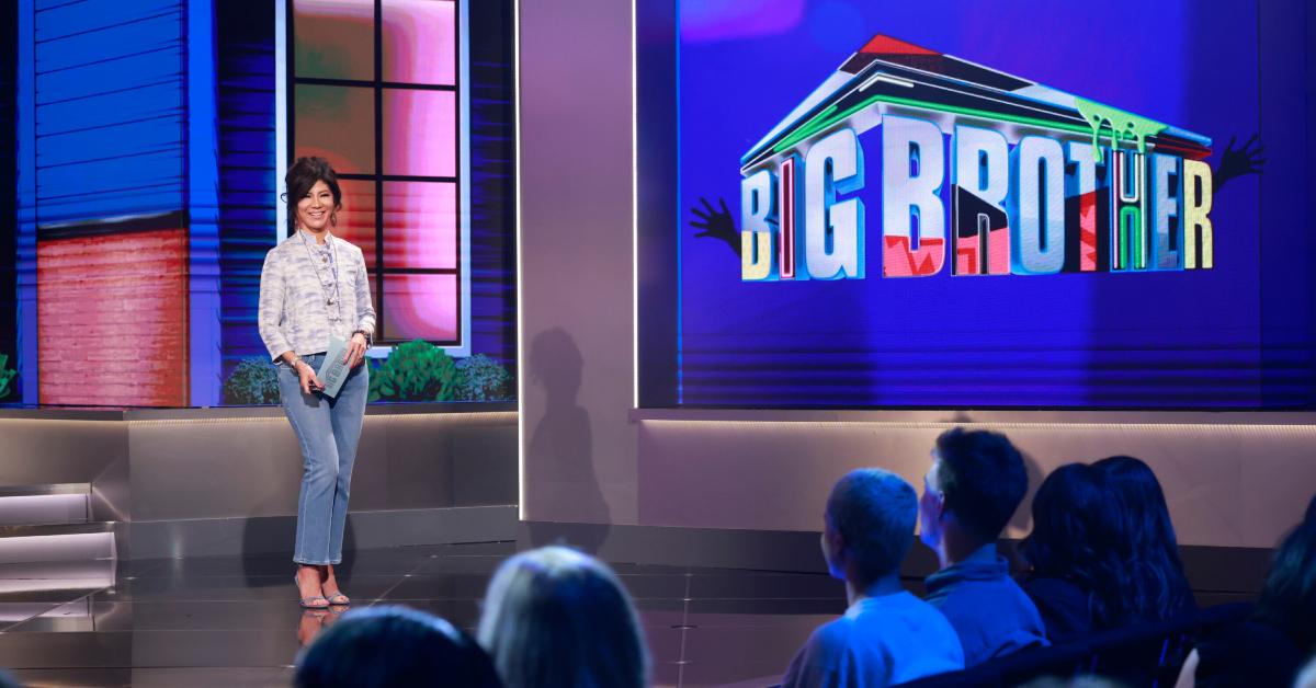 'Big Brother' host Julie Chen during a live eviction episode.