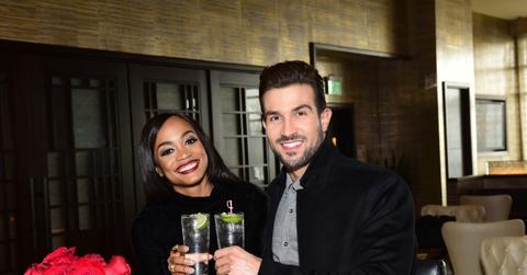 The first Black bachelorette, Rachel Lindsay, and Bryan Abasolo