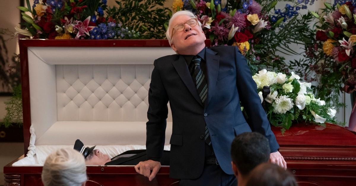 Teddy Coluca (Lester) and Steve Martin (Charles-Haden)