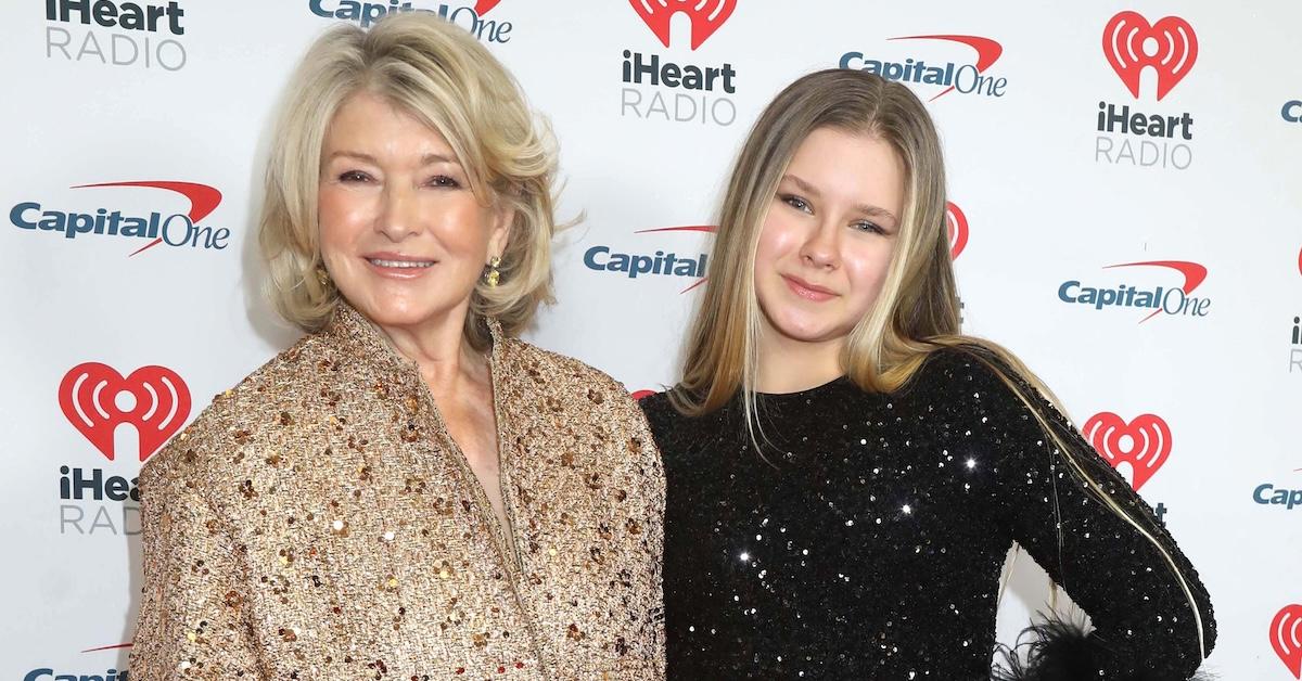 Martha Stewart and granddaughter Jude Stewart at iHeart Radio event