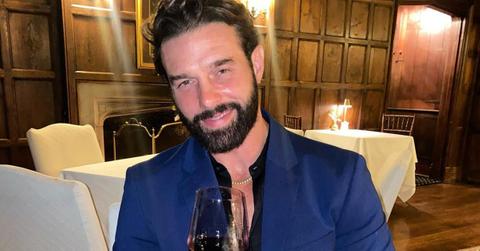 Eric from Vanderpump Villa in a restaurant