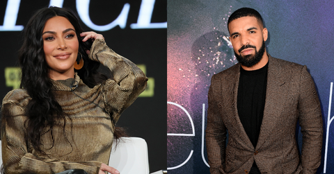 Kim Kardashian and Drake