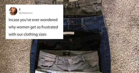 12 size jeans