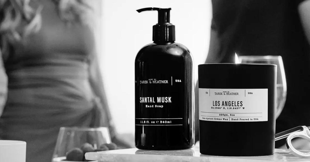Tarek and Heather El Moussa's New Line Has Candles and Soaps