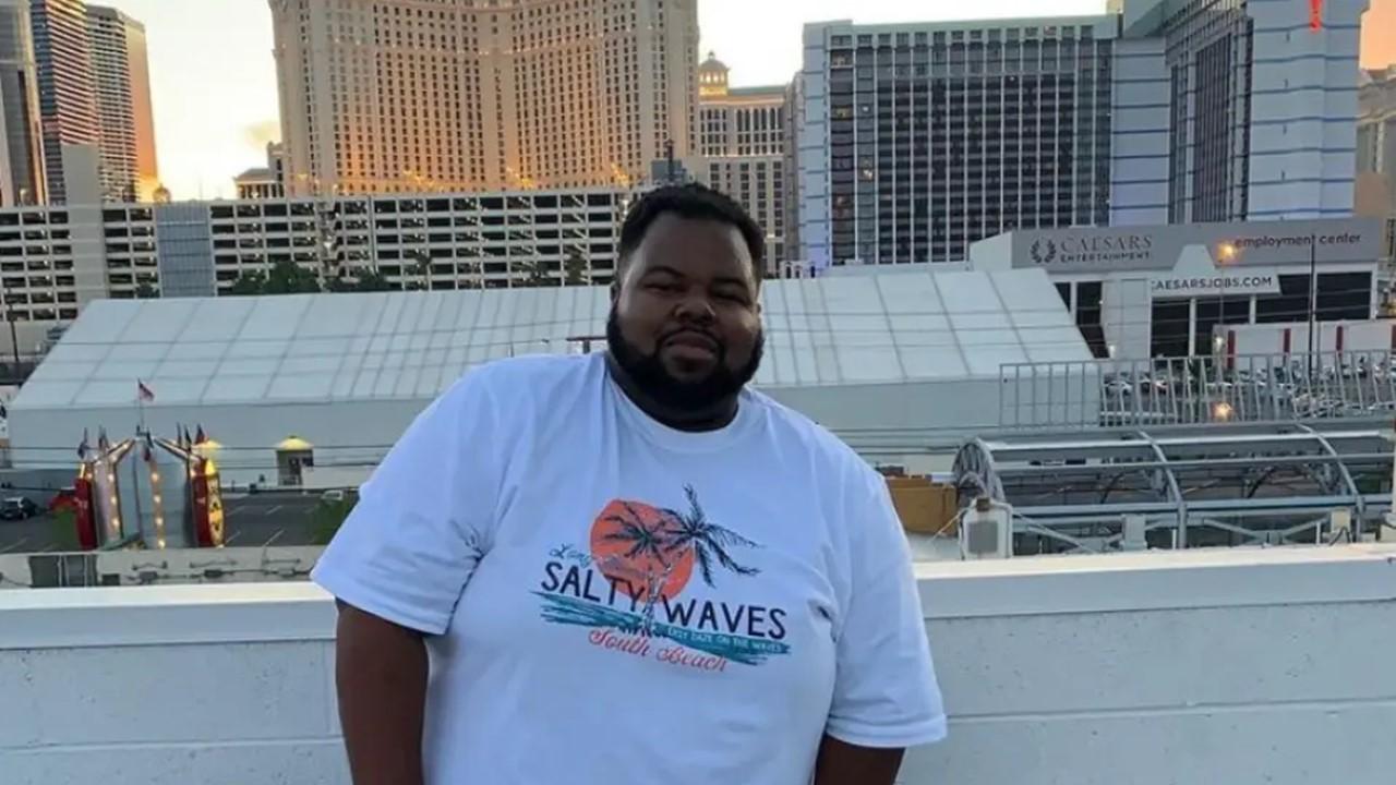 Tyray on a vacation in Las Vegas