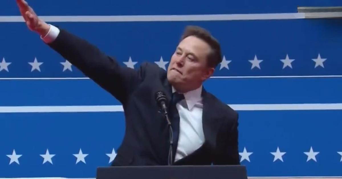 Many accused Elon Musk of making a fascist gesture at Trump's inauguration rally