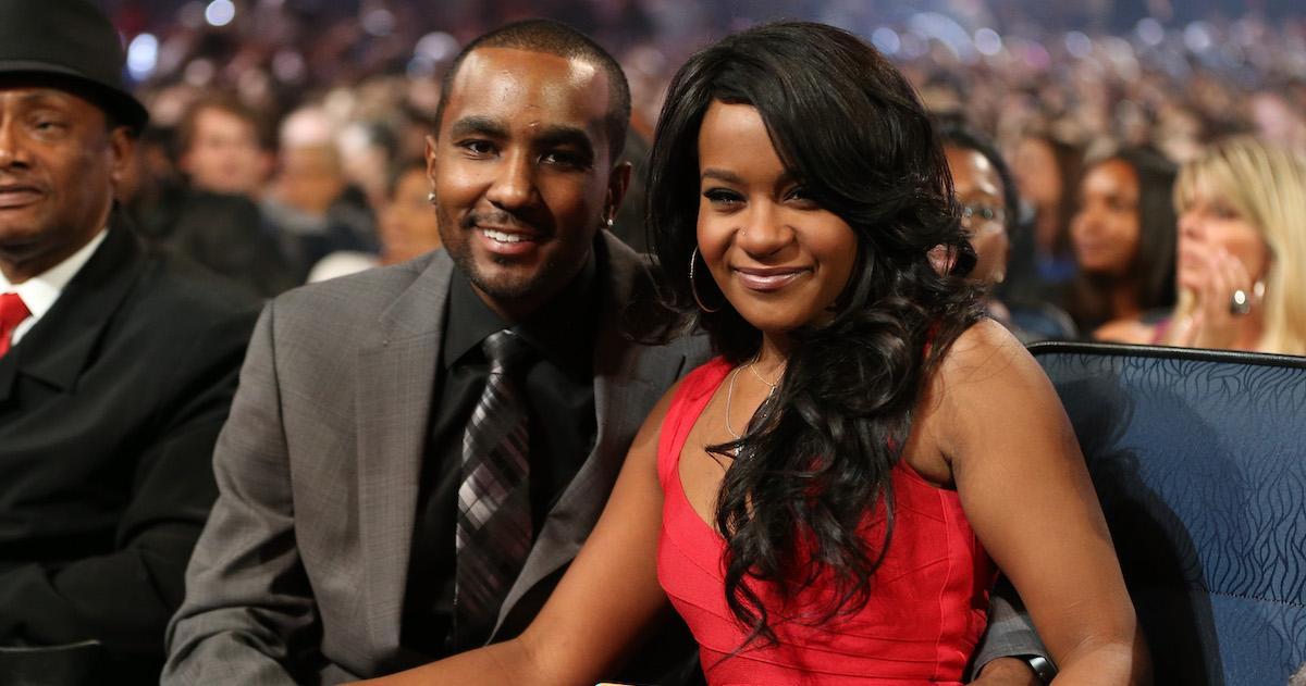 Nick Gordon (L) and Bobbi Kristina Brown (R)