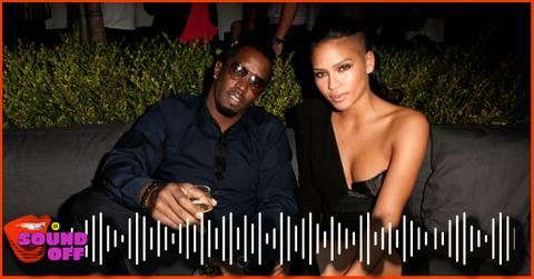 (l-r): Diddy and Cassie