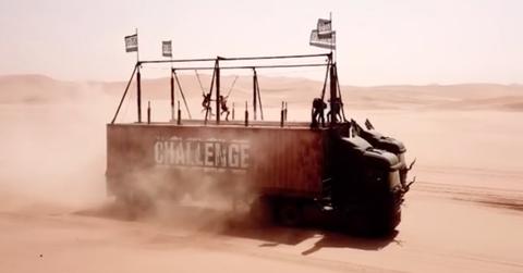 the challenge war of worlds filmed