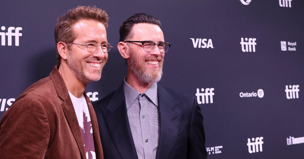 Ryan Reynolds and Colin Hanks at the premiere of 'I Love Me.'