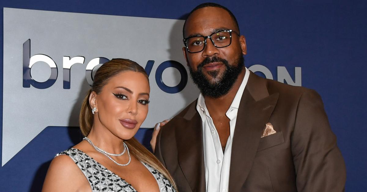 Larsa Pippen and Marcus Jordan attend BravoCon 2023.