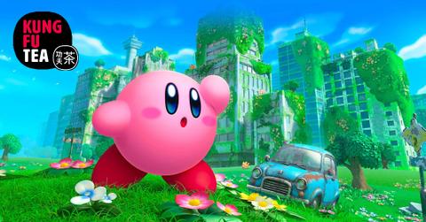 Kung Fu Tea and Nintendo enter a partnership ahead of 'Kirby and the Forgotten Land'