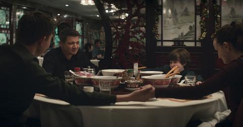 Clint Barton and his family celebrate the holidays in 'Hawkeye'