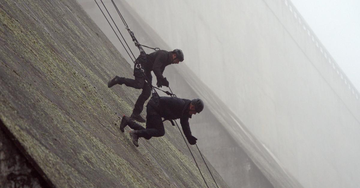 Recruits scaled a dam on 'Special Forces' Season 2.