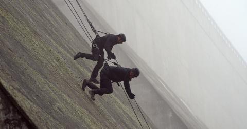 Recruits scaled a dam on 'Special Forces' Season 2.