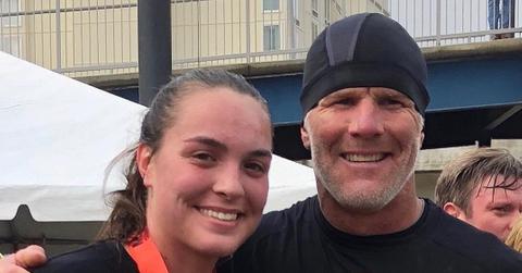 Breleigh and Brett Favre