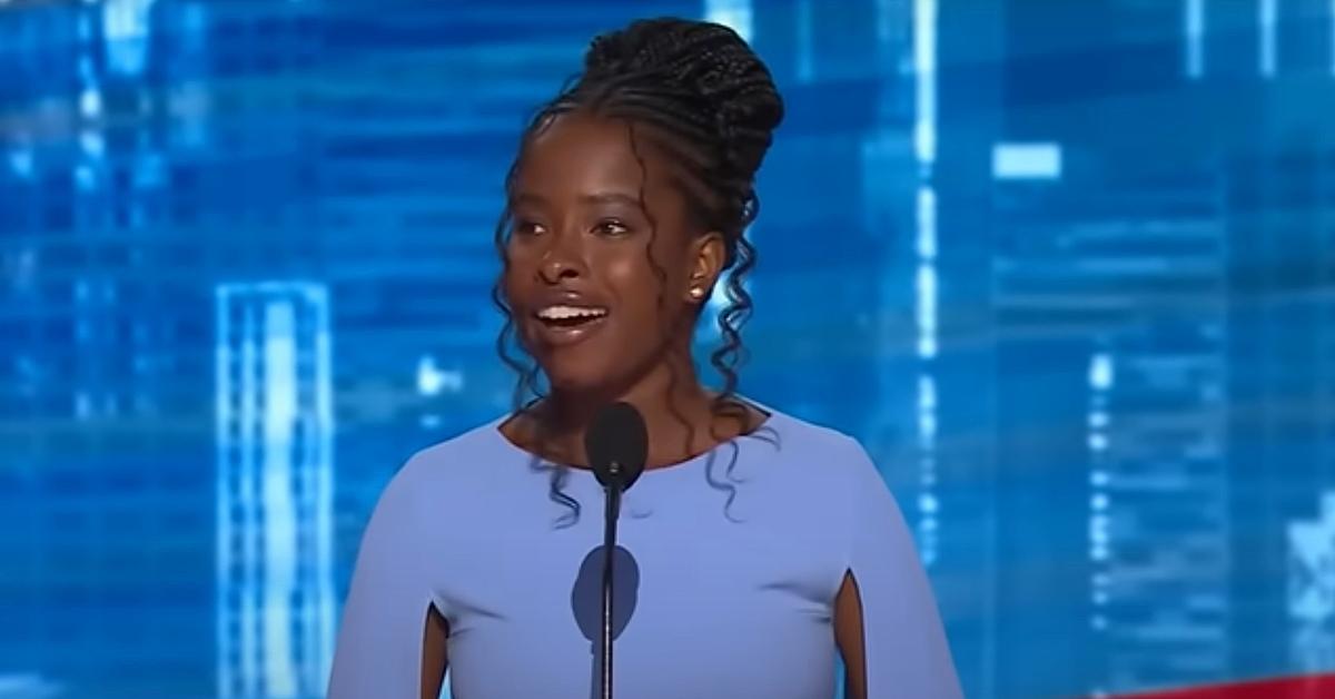 Amanda Gorman speaks at 2024 DNC