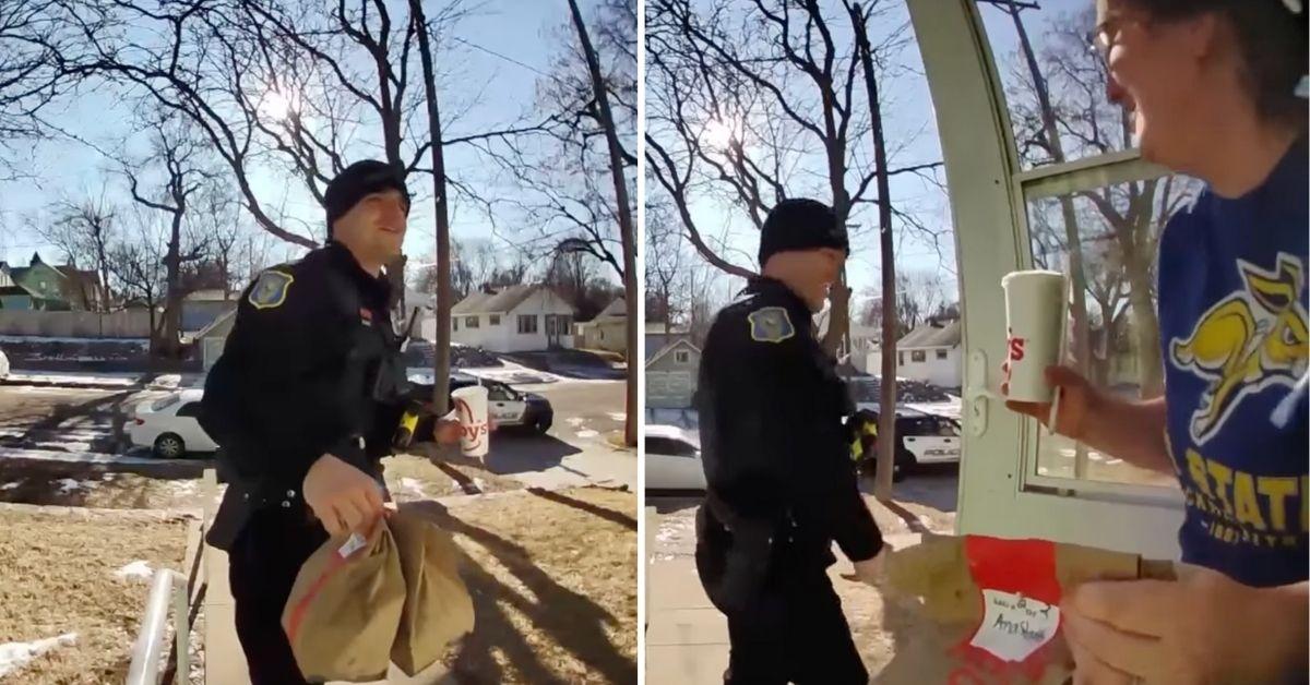 Video Shows Cop Delivering Arby's To Customer After Arresting DoorDash ...