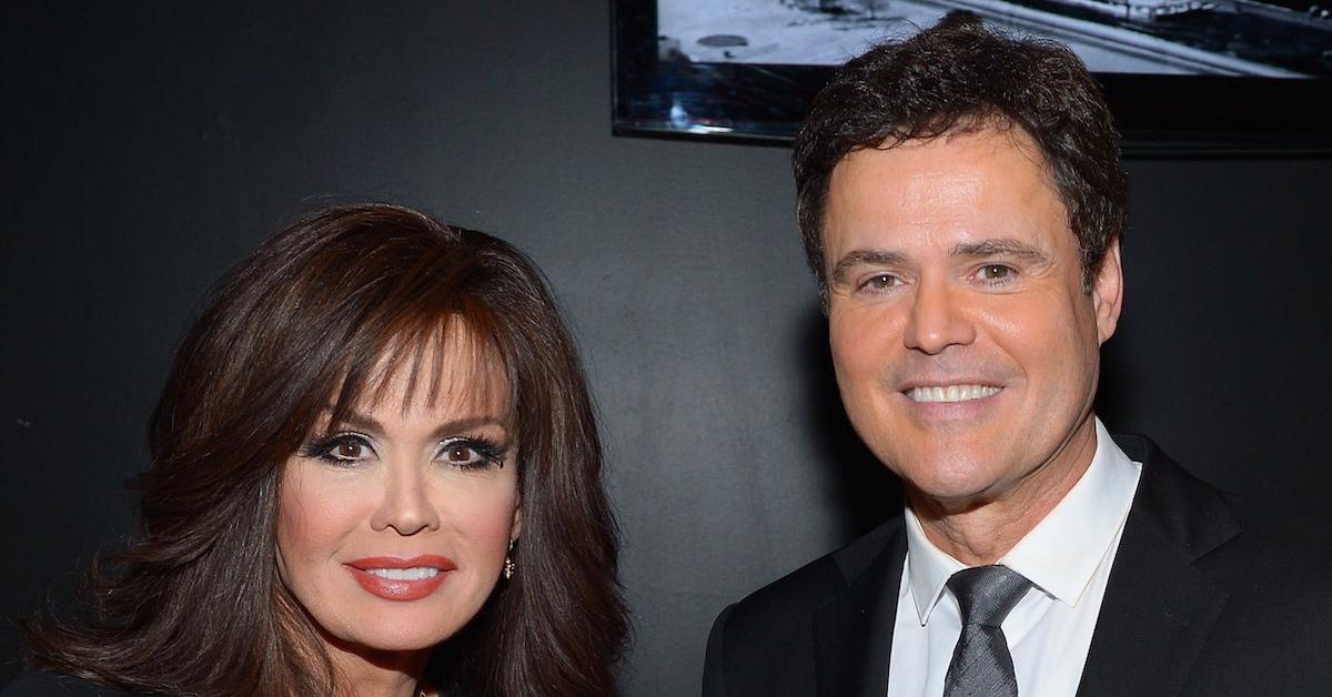 Marie and Donny Osmond