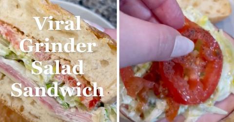 TikTok grinder sandwich