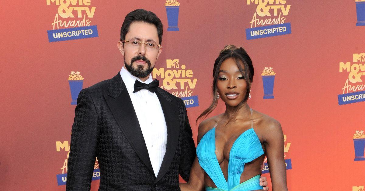 Jeff Lazkani and Chelsea Lazkani at the MTV Movie Awards 2022