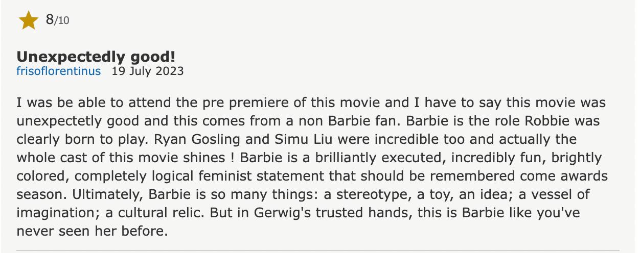 Why Is the ‘Barbie’ Movie Rated PG-13? Plus, Can Kids Watch?