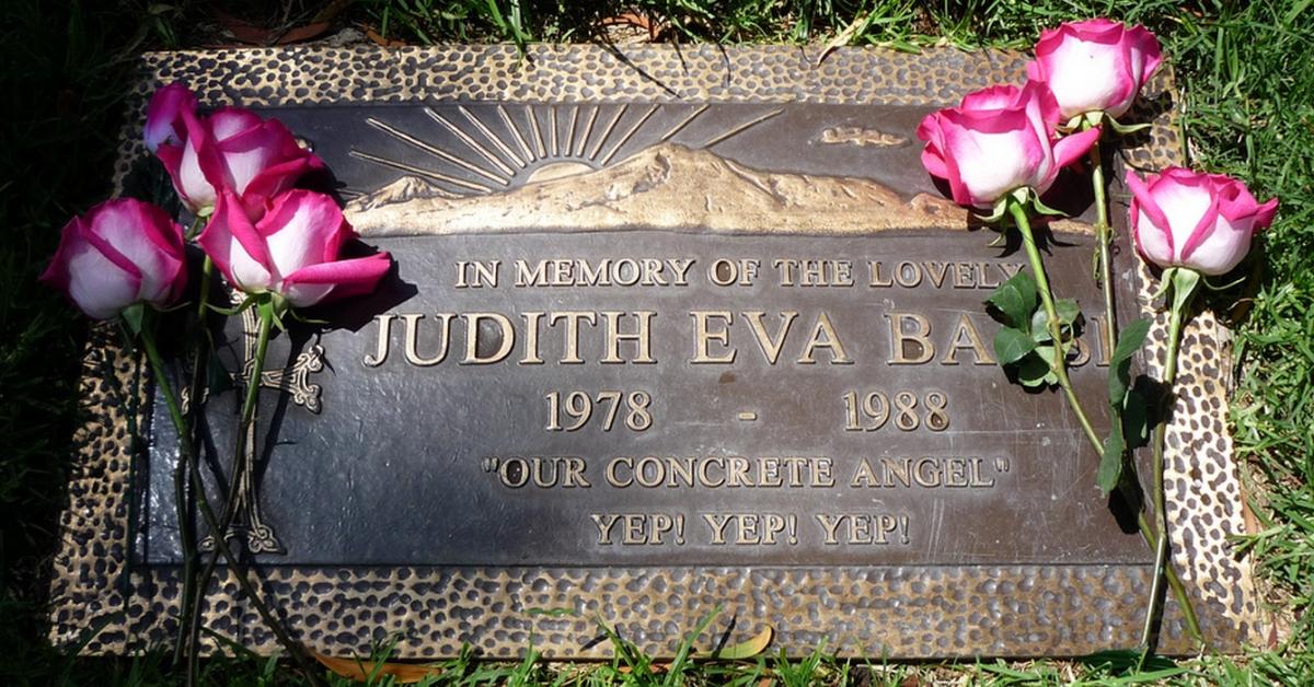 Gravestone of Judith Barsi