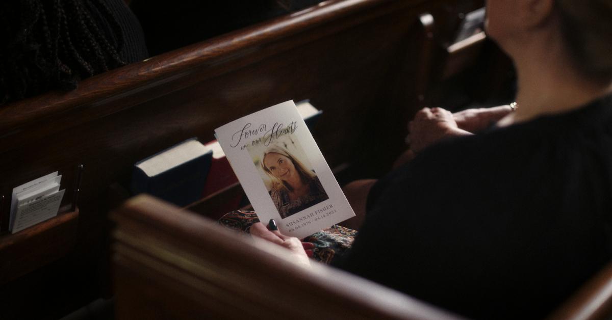 Susannah's funeral program in Season 2, Episode 3 of 'The Summer I Turned Pretty'