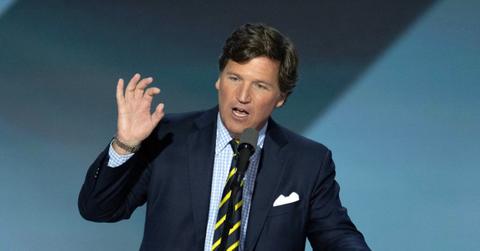 Tucker Carlson at the RNC in 2024.