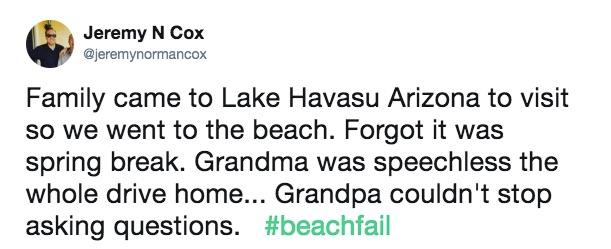 beach fail