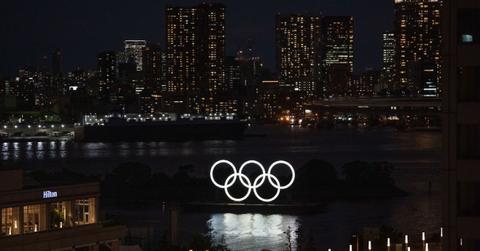 Olympic Rings in tokyo