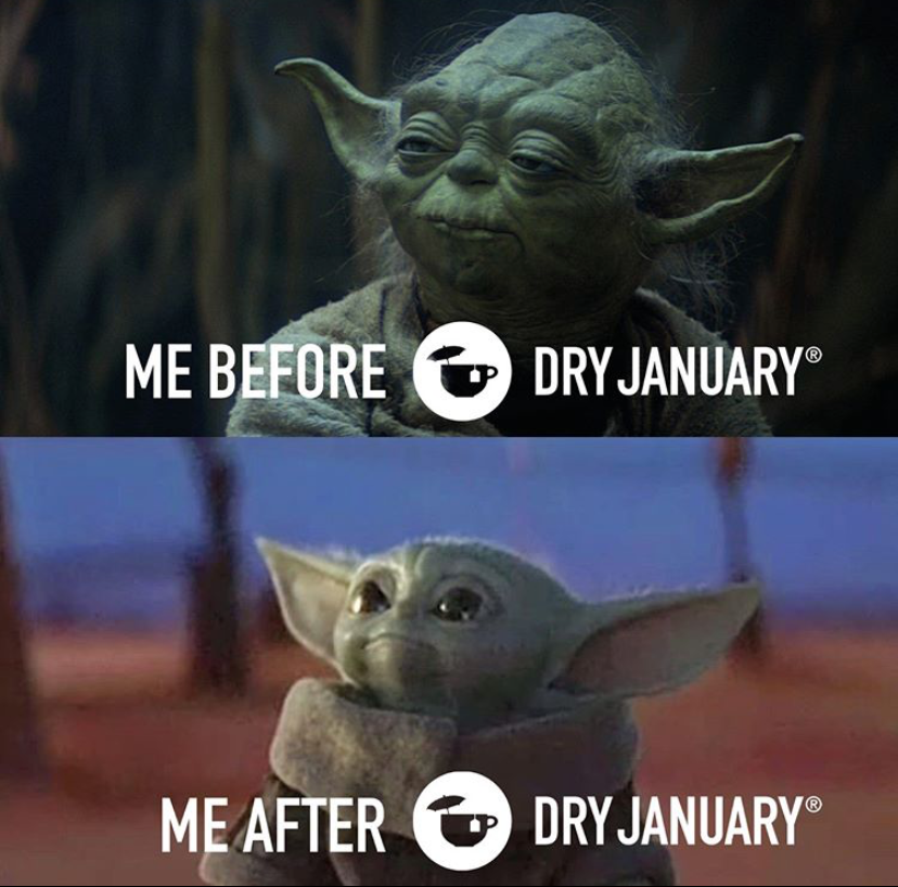 dry january meme