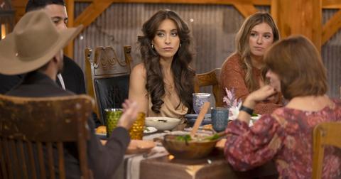 Joy has dinner with Brandon's family on Farmer Wants a Wife