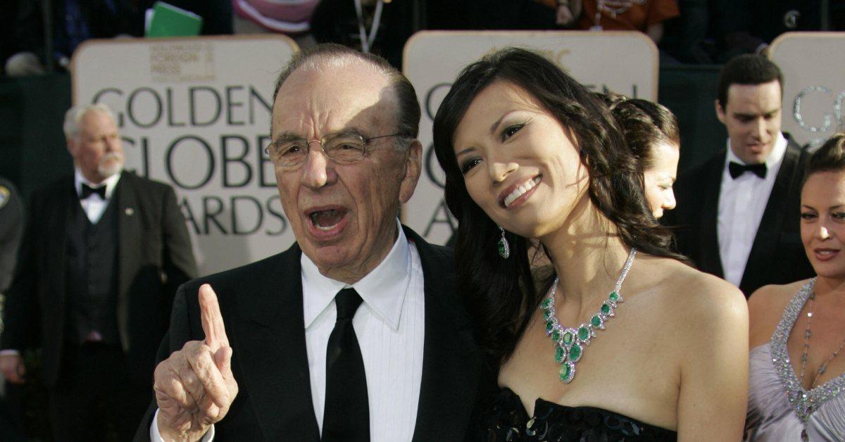 Rupert Murdoch and Wendi Deng