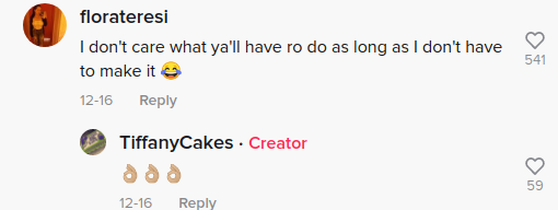 tiktoker cake decorator