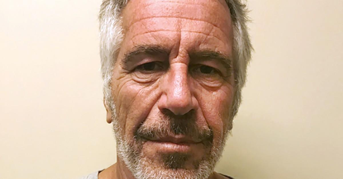 Jeffrey Epstein's mugshot
