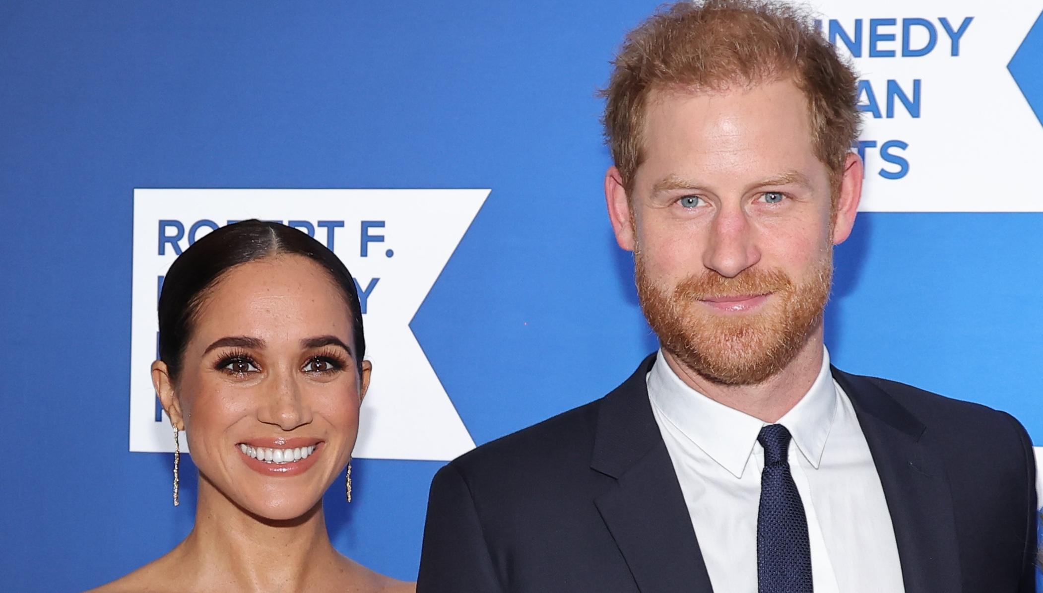 Meghan, Duchess of Sussex and Prince Harry, Duke of Sussex attend the 2022 Robert F. Kennedy Human Rights Ripple of Hope Gala 